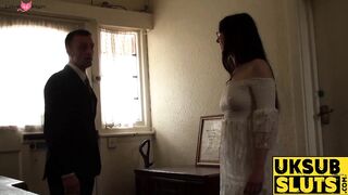 UK Sub Slut Passionately Dominated By Hardcore Stud