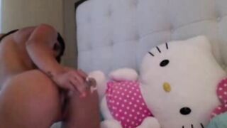 Asian Babe's Exclusive Live Cam Show - Sexy Lingerie Striptease & Masturbation