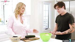 Mature Milf Explores Her Sexuality With Step-Son's Friend