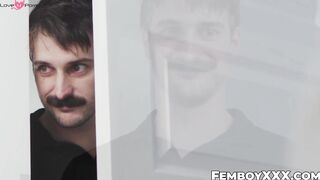 Three's A Charm! - Threesome With Transgender Girl Fucks Her Boyfriend And His Friend