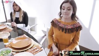 Family Handle's CosPlay Foursome Ends With A Facial For Everyone