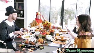 Family Handle's CosPlay Foursome Ends With A Facial For Everyone