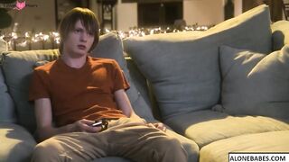 Spencer Scott's Home Alone - Step-Mother Surprise Visit