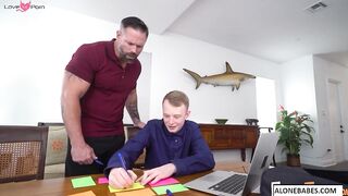 3Way Swinger MILF Vixen SweetVicky Fucks Her Step-Dad And Husband