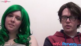 Bubble Butt Chick Curvy Teen Fucked Hard By Nerdy Geek