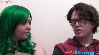 Bubble Butt Chick Curvy Teen Fucked Hard By Nerdy Geek