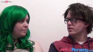 Bubble Butt Chick Curvy Teen Fucked Hard By Nerdy Geek