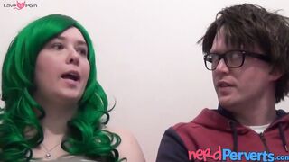 Bubble Butt Chick Curvy Teen Fucked Hard By Nerdy Geek