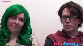 Bubble Butt Chick Curvy Teen Fucked Hard By Nerdy Geek