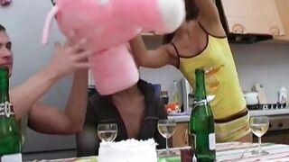Sexually Charged Redhead Babe - Sashka Coxx Fucks Hard And Swallows Big Load