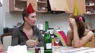Sexually Charged Redhead Babe - Sashka Coxx Fucks Hard And Swallows Big Load