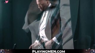 Massive-Load Blowjob Bonanza! Old Man Fucks barely legal Twink & Facializes Him