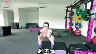 Cory Chase Working Out