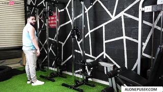 Hot Amateur Couple Fucked Hard in Their Home Gym - Sweat & Cum Covered Bodies