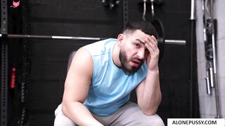 Hot Amateur Couple Fucked Hard in Their Home Gym - Sweat & Cum Covered Bodies