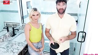 Stepdad Fucks His Stepson In The Ass And Pussy To Make Her A Woman - Older Man & women Sex Ed Lesson
