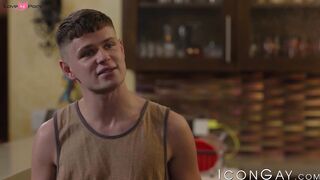 Big Daddy's Dick Slides Easily Into Hot Twink Ass - Scene #1
