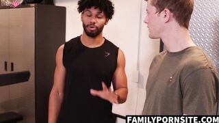 Family Porn Site" presents "Bi-Curious Blowbang Party", featuring pornstar Aaron Allen in an orgy of interracial fun with bi-curiosity!