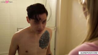 Family Affair - Step-Sisters Candace Dare & Lexi Lores Share A Hot Brother