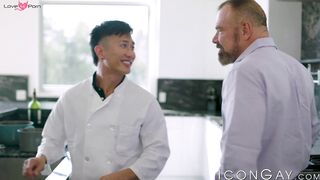 Chef's Table - Chefs Max Scherzinger & John Kabira Feed Hunk Stud Ethan Dale On A Platter