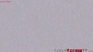 Public-PeeingJapaneseCollegeStudent - Peeping Tom Captures College Student Piss In Public