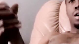 Prideful Black Amateur Masturabtes His Big Dick" or "Black Pride Solo Jack Off Session