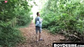 Boy-Porn Desires" or "Amature Woodlands DILDO Riding & Intense Jerk Off Session with Big Load!