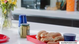 Violette Myers' Double Penetrated Pleasure - POVD