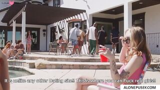 Violette Myers Interracial Orgy - Big Black Dick Filling Her Pussy