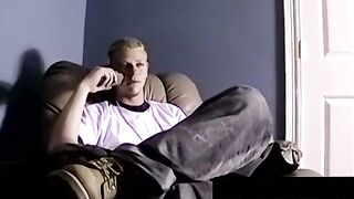 Chunky Stud's Ball Licking Blowjob & Deepthroat