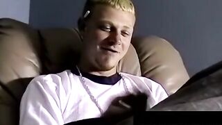 Chunky Stud's Ball Licking Blowjob & Deepthroat