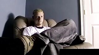 Chunky Stud's Ball Licking Blowjob & Deepthroat