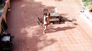 Public Outdoor Sex in Daylight - Brunette Babe Gets Fucked & Facialed by Hunk