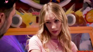 Step-Daughter's Wild Night In - Stepfather Fucks His Hot Teen Daughter