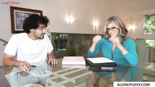 Sexy Reinforcements - Hot Blonde Babe Gets Fucked Hard By Her Hunk Of A Man