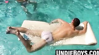 Group-Jerk" - Gay Group Sex Orgy with Hunks Jerking Off Together & Blasting Loads of Hot Semen!