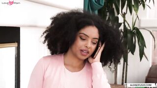 Charged Up! - Hot Blonde Babe Masturbates With Vibrator And Dildo