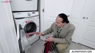 Sexy Scavanger Hunt - Hot Babe Finds Hidden Treasure in Her Man's Pants
