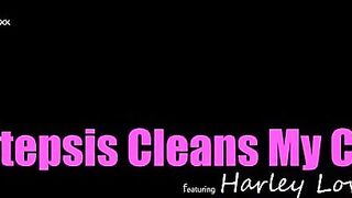 Sexy Sista's Hot Mess #2 (Harley Love): Taboo Sister Fucks Brother In Shower