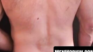 Volupteous Babe Jerks Off While Watching Porn And Blasts A Huge Load