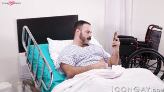 Nurse Attends To Her Patient's Vein-Filled Dick - Nursey Roleplay