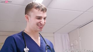 Nurse Attends To Her Patient's Vein-Filled Dick - Nursey Roleplay