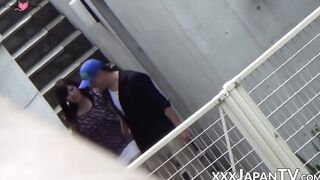 Asian Bombshell Fucked Roughly Outdoor - Public Sex Adventure