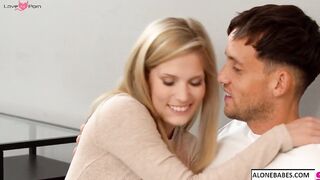 Step-Sibling's Hot Blonde Babe Shares Her New Boyfriend With Stepsiblings