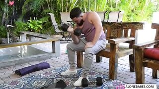 Step-Mother's Hot Daughter Carmen Valentina Gets Fit With You