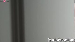 Alice Moor's Bathroom Masturbation Leading To A Wild Ride On Daddy's Dick