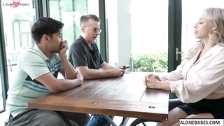 Foursome Frenzy #2 - Anal Lesson with Lacy Love & Cori Chase