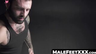 Bondage Foot Frenzy! Amateur's Feet Dominated by Various Tools in Kinky Action