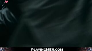 Two Hunk Studs Destroy Office Desk With Anal Sex