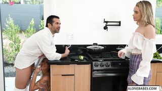 Krissy Knight & Khole Kingsly - Personal Chefs Cook Up A Hot Sex Scene